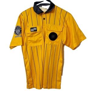 Official Sports Soccer Referee Jersey Men's Small Yellow International‎ USSF